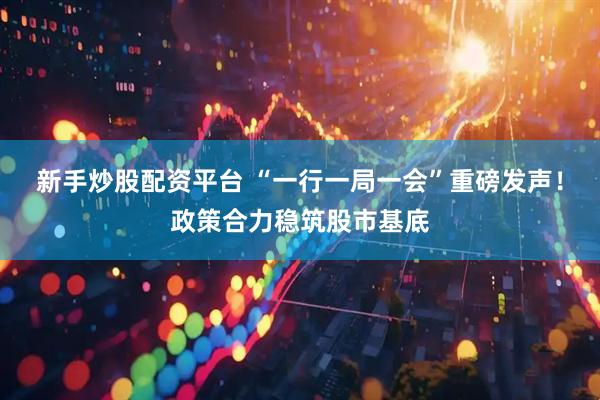 新手炒股配资平台 “一行一局一会”重磅发声！政策合力稳筑股市基底